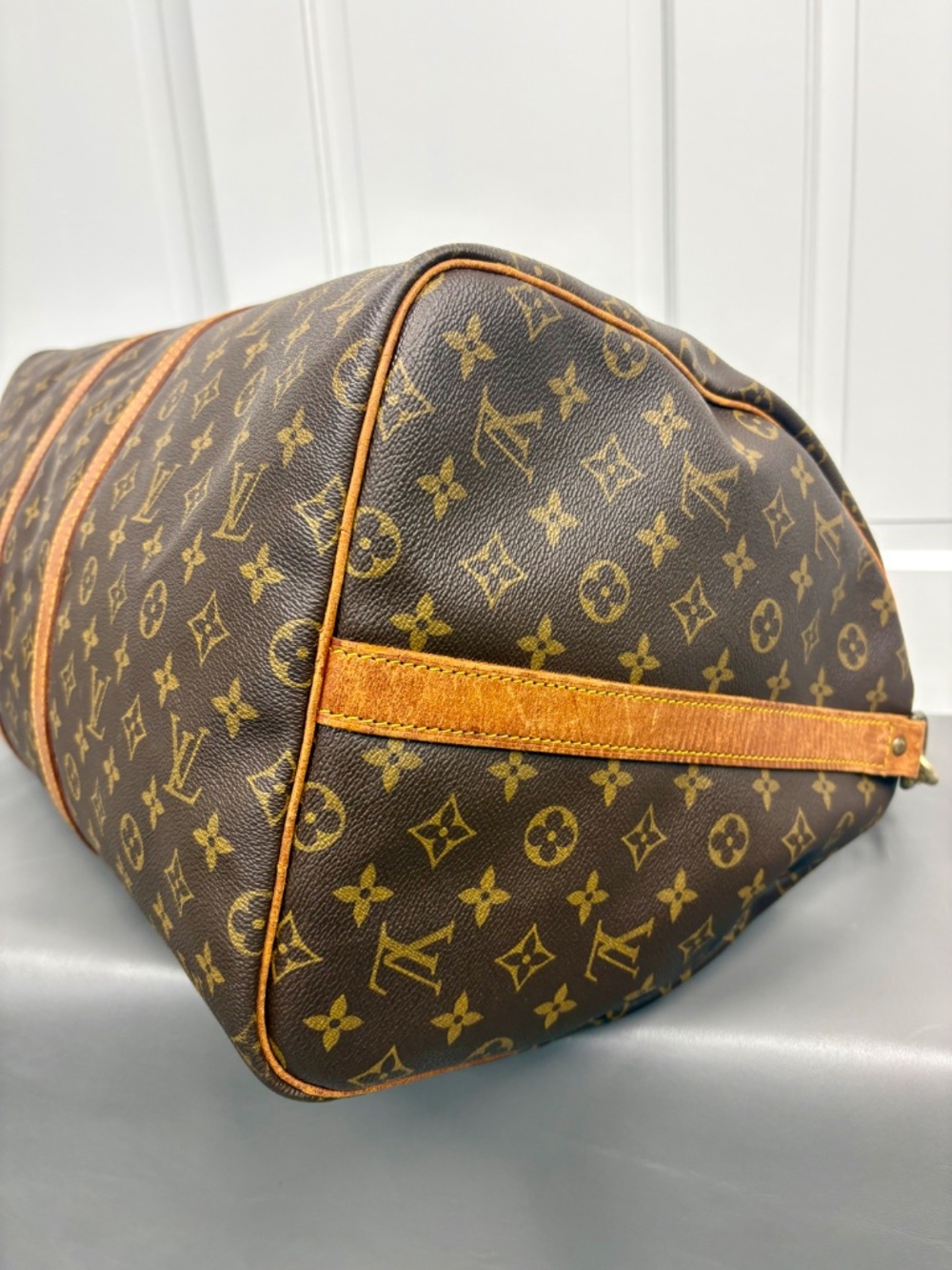 Vintage Louis Vuitton Monogram Keepall Bandouliere 55 - Picture 7 of 13